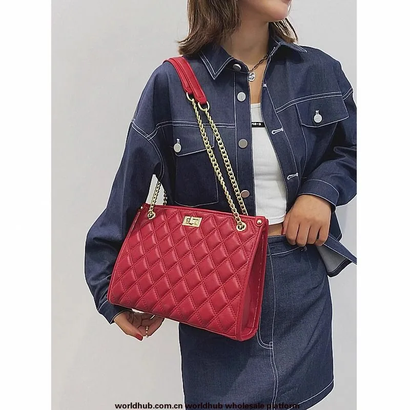 Red Wedding Bag 2024 New Womens Bag Large Capacity Tote Bag Wedding Wedding Bag Female Bridal Bag