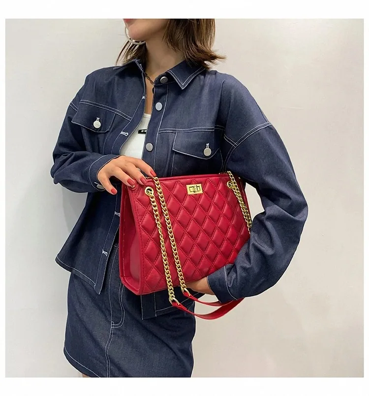 Red Wedding Bag 2024 New Womens Bag Large Capacity Tote Bag Wedding Wedding Bag Female Bridal Bag 12