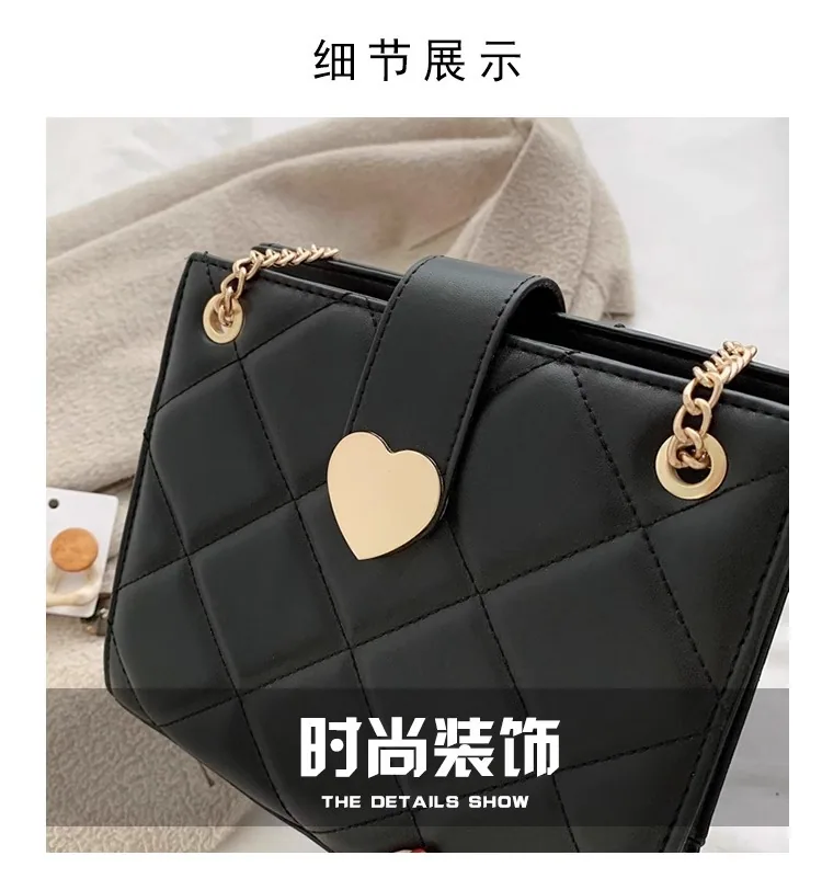 Niche red bridal bag womens 2024 new fashion texture womens bag retro shoulder bag versatile crossbody wedding bag 9