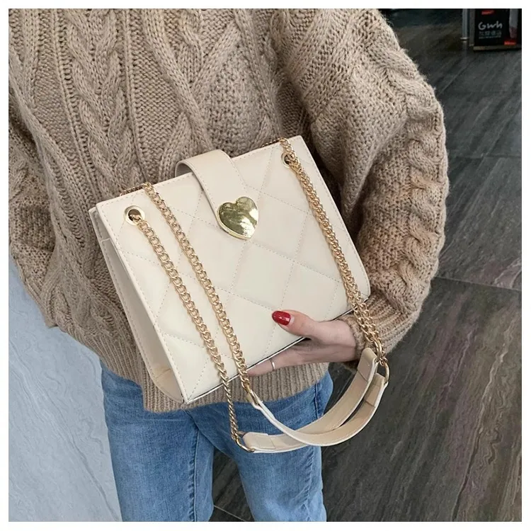 Niche red bridal bag womens 2024 new fashion texture womens bag retro shoulder bag versatile crossbody wedding bag 24