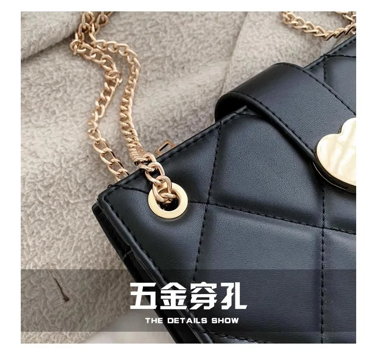 Niche red bridal bag womens 2024 new fashion texture womens bag retro shoulder bag versatile crossbody wedding bag 10