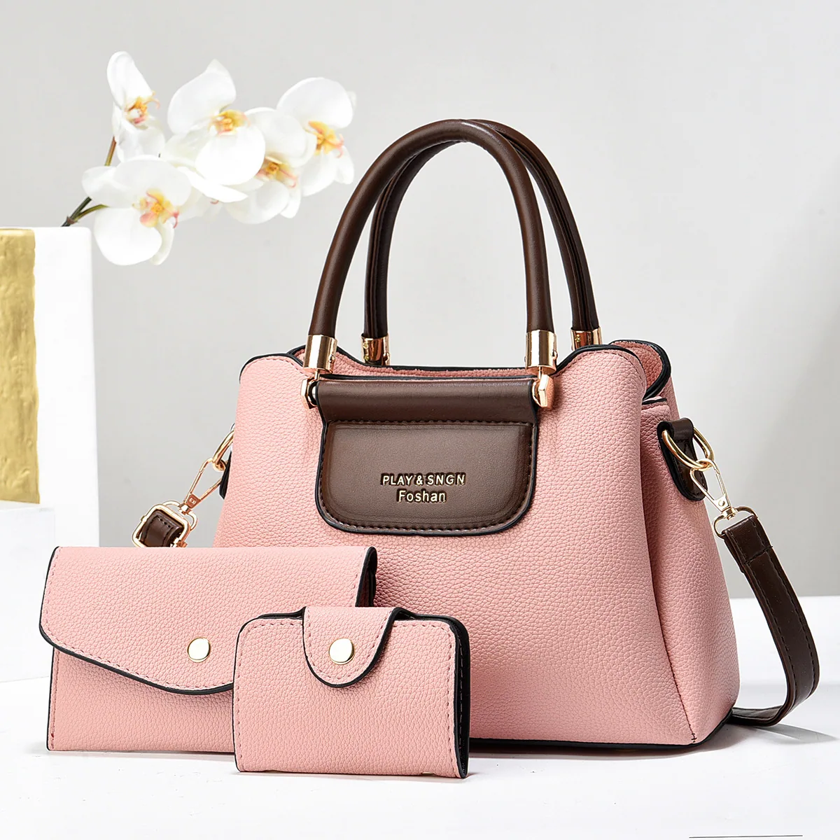 Womens Bag, Large Capacity Handbag, Womens Bag, New Ladys Bag, Textured One-Shoulder, Big Bag, Mom Bag 3