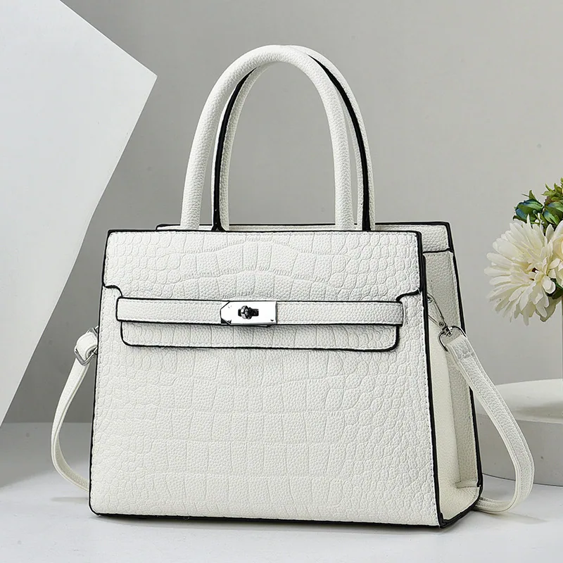 Womens Bag, Large Capacity Handbag, Womens Bag, New Ladys Bag, Textured One-Shoulder, Big Bag, Mom Bag