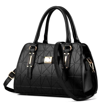 Bow womens bag 2024 European and American new fashion embossed handbag foreign trade large capacity shoulder bag 2