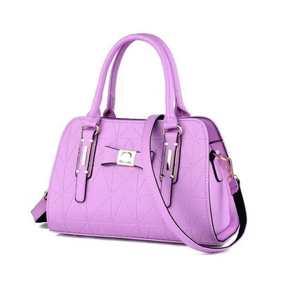 Bow womens bag 2024 European and American new fashion embossed handbag foreign trade large capacity shoulder bag 11