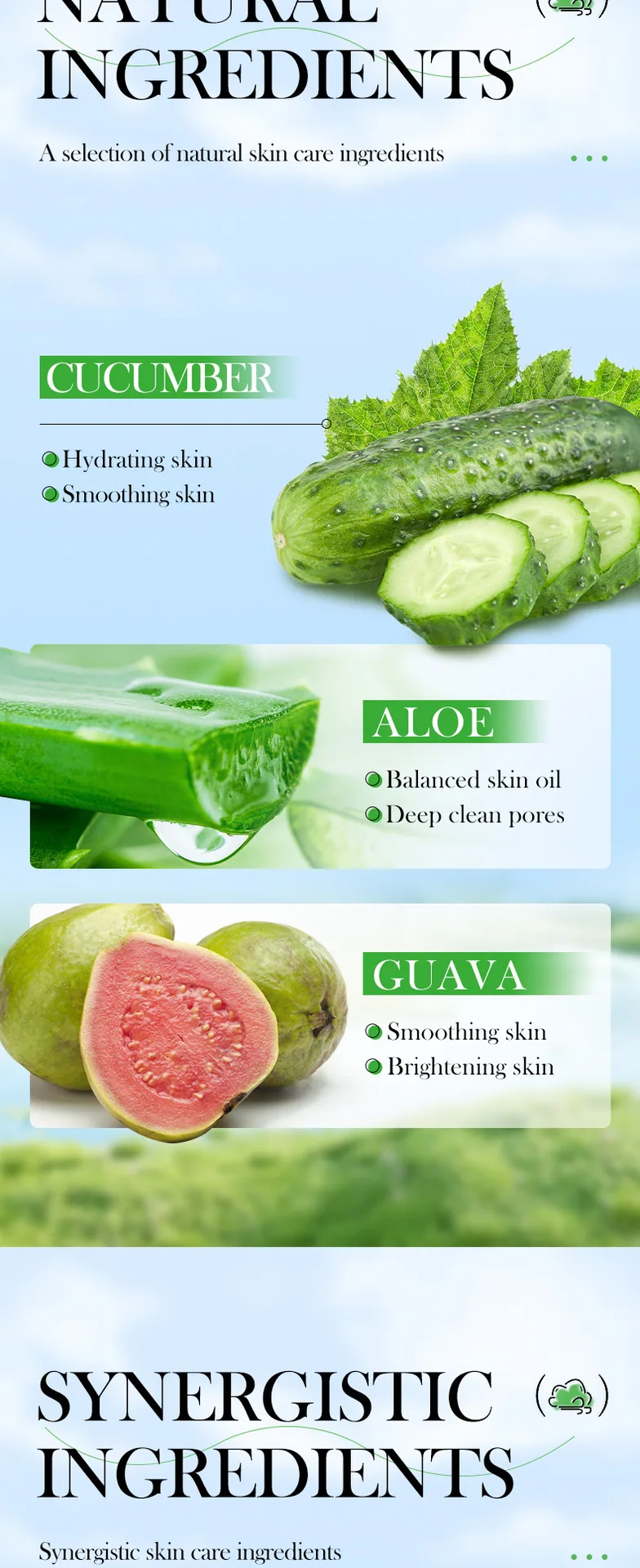 SADOER Cucumber Amino Acid Cleansing Mousse Cross border Wholesale Multiple Specification Optional Facial Cleansing