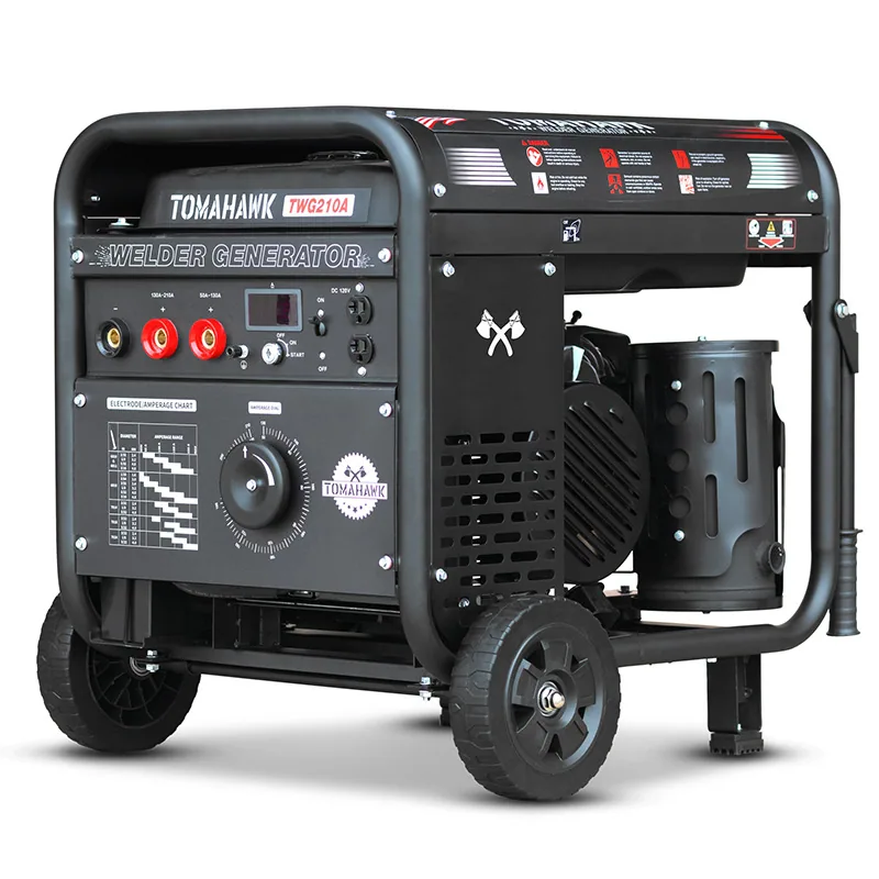 Diesel power generation and welding dual-use integrated machine 400A/500A/600A pipeline welding generator welding