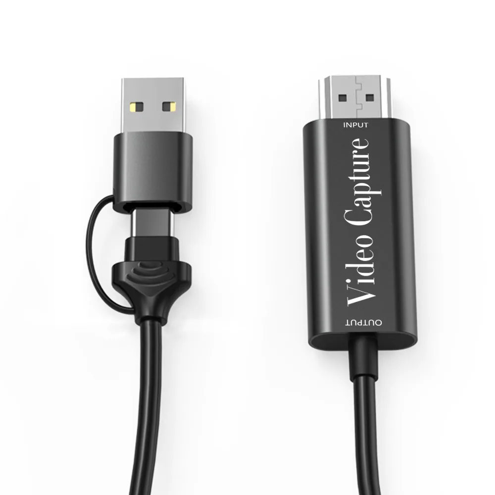 Dual head video capture card Video capture Game live video capture card HDMI to USB3.0