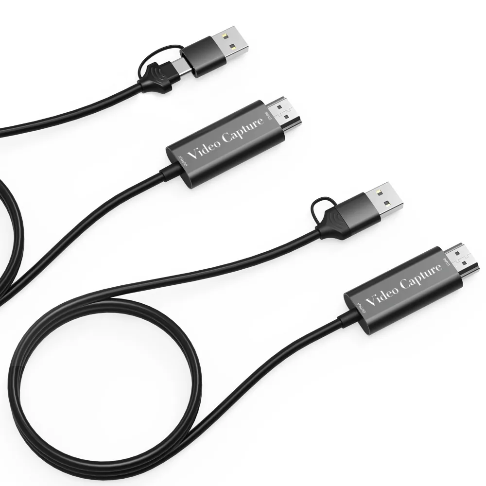 Dual head video capture card Video capture Game live video capture card HDMI to USB3.0 2