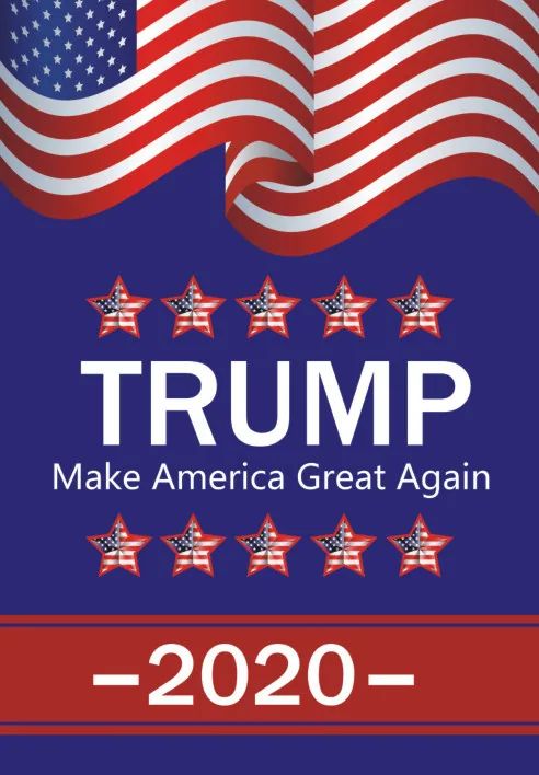 flag factory 30 * 45cm Trump Garden Flag Trump 2020 Trump Flag - Flags, Banners & Accessories 3