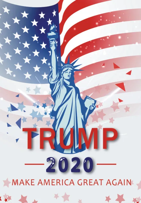 flag factory 30 * 45cm Trump Garden Flag Trump 2020 Trump Flag - Flags, Banners & Accessories 5
