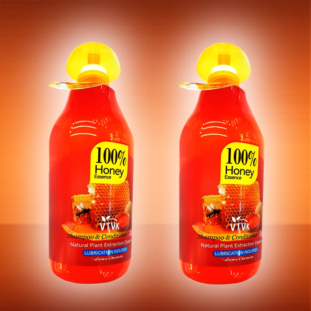 VTVK Hair 100% Honey Essence Shampoo & Conditioning 1500ml 4