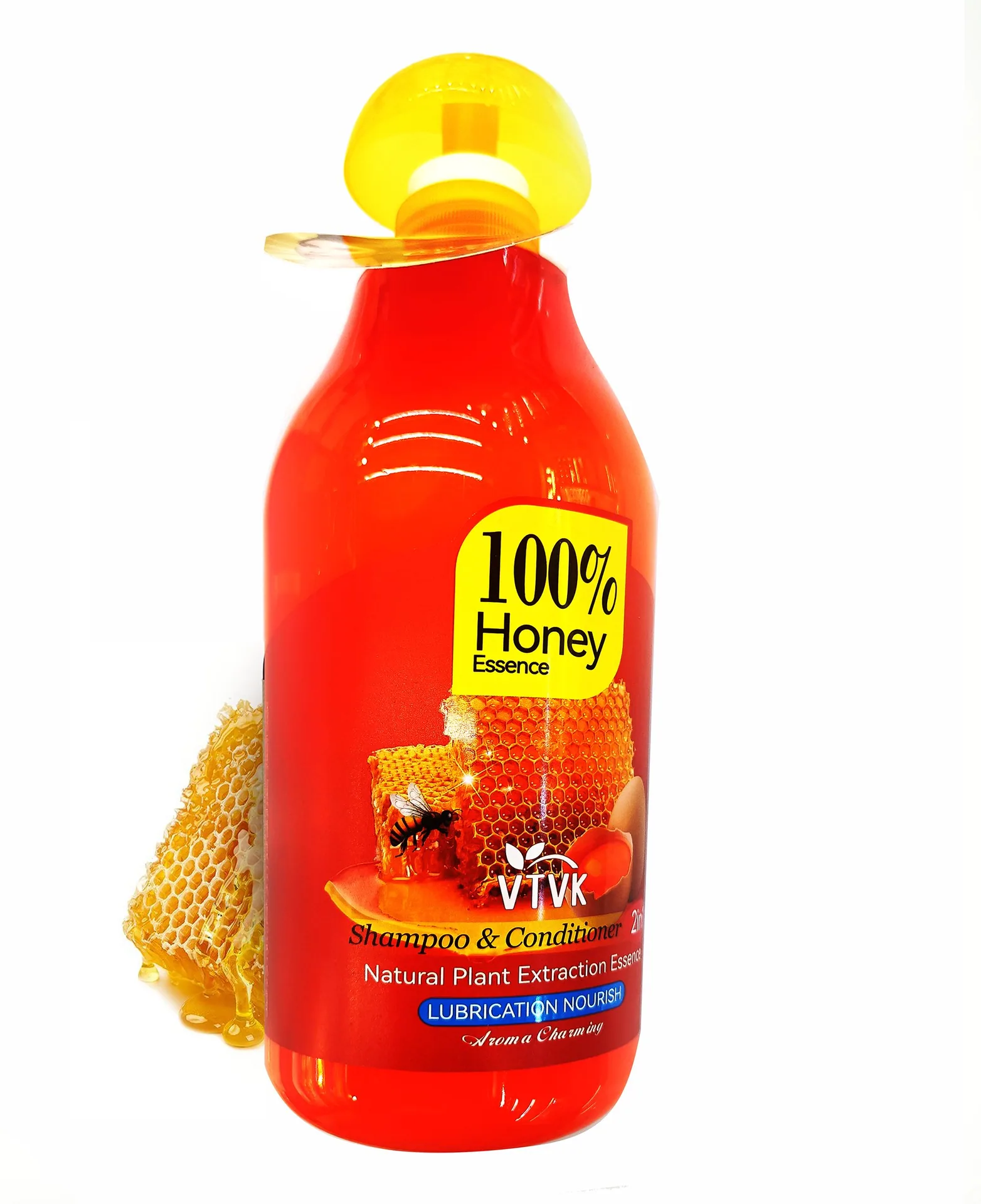 VTVK Hair 100% Honey Essence Shampoo & Conditioning 1500ml 3