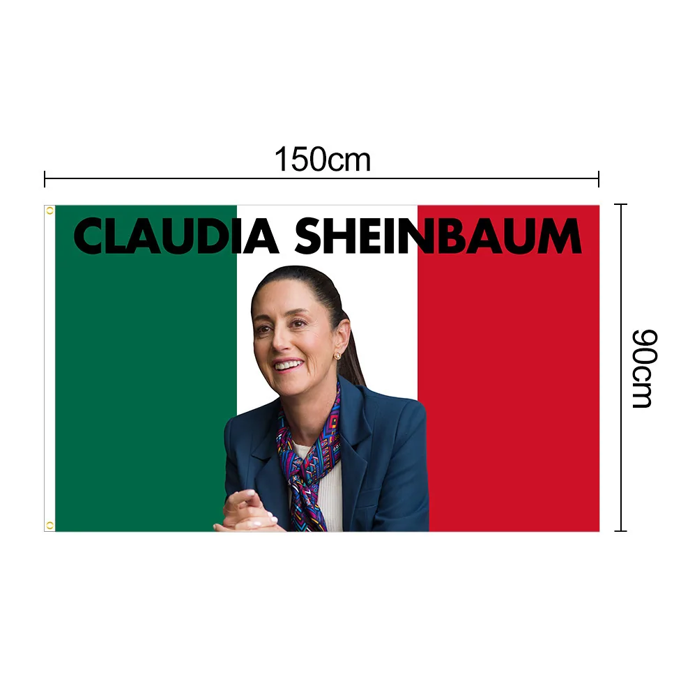 Mexican presidential election flag 2024 female candidate election flag 3 * 5FT Mexican election flag - Flags, Banners & Accessories 4