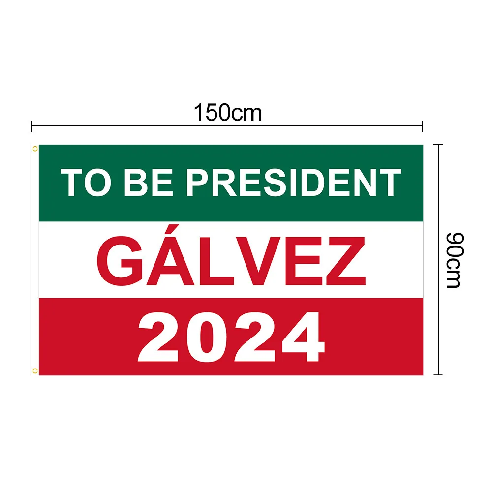 Mexican presidential election flag 2024 female candidate election flag 3 * 5FT Mexican election flag - Flags, Banners & Accessories
