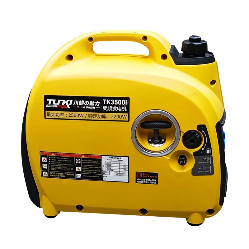 Por, small por silent variable frequency gasoline generator 2kw/3kw RV self-driving camping 2000W
