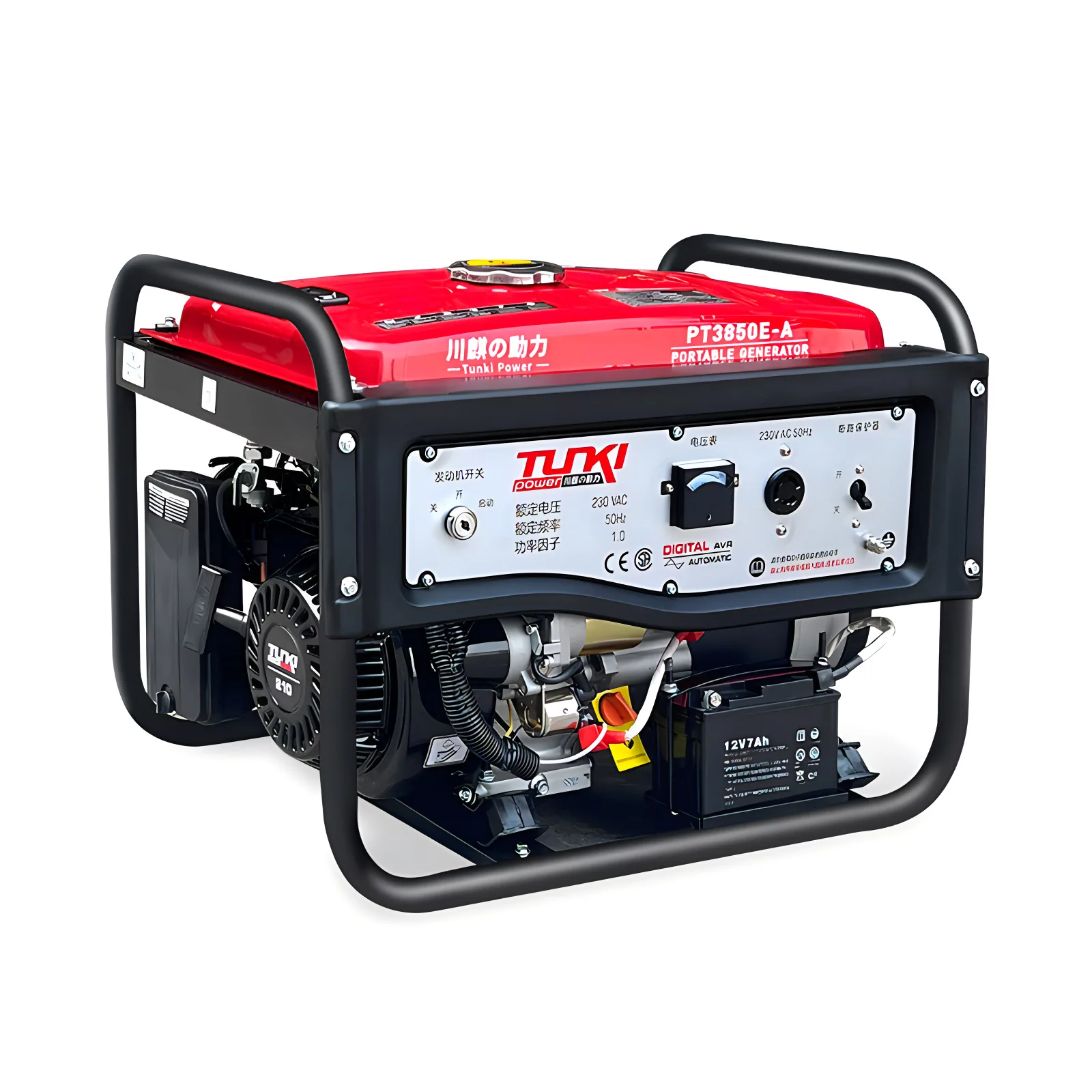 Gasoline generator set production factory household por small industrial emergency 3/5/8 kw10 kW 220