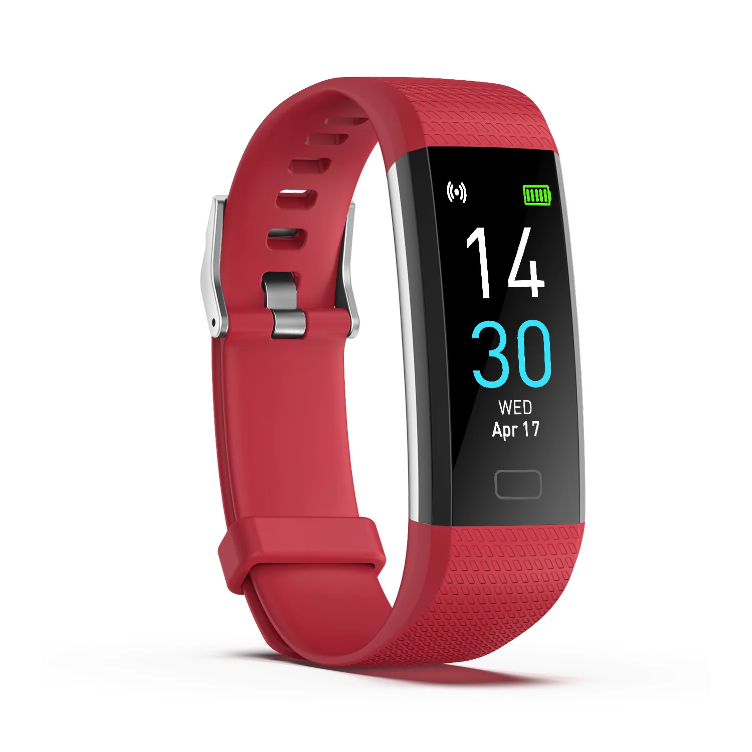 S5 bracelet measures body temperature and blood pressure, fitness heart rate pedometer, smart bracelet, watch factory gift whole - Bracelets & Bangles 8