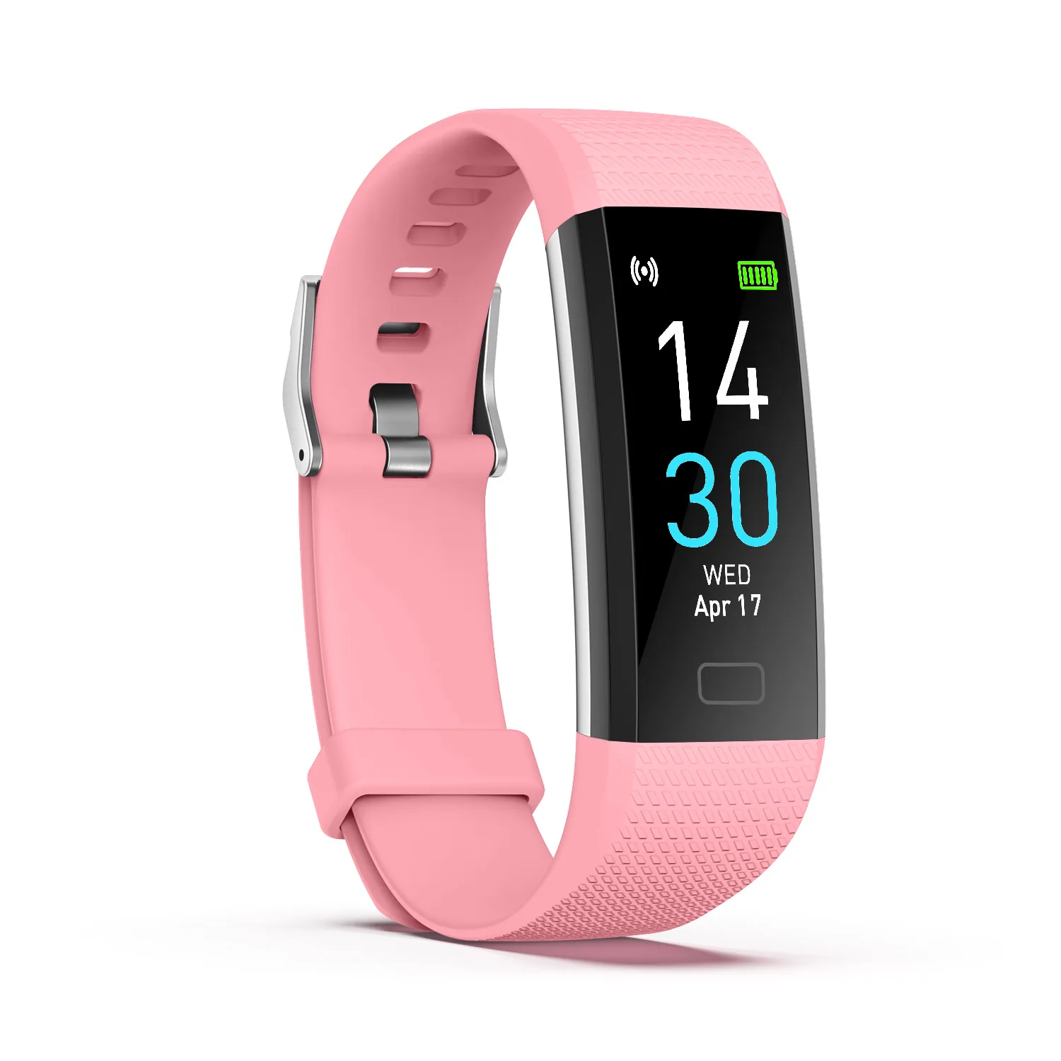 S5 bracelet measures body temperature and blood pressure, fitness heart rate pedometer, smart bracelet, watch factory gift whole - Bracelets & Bangles 4