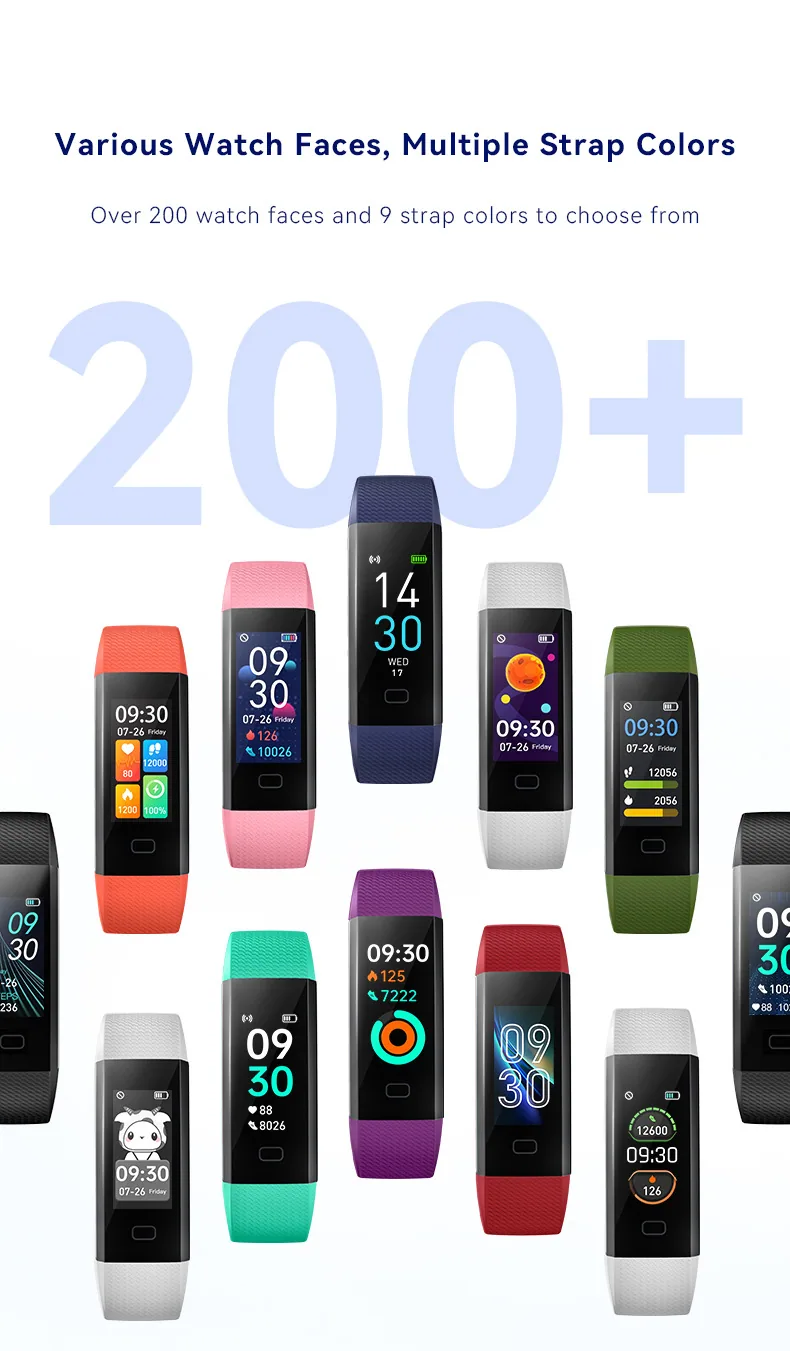 S5 smart watch heart rate monitor fitness tracker 18