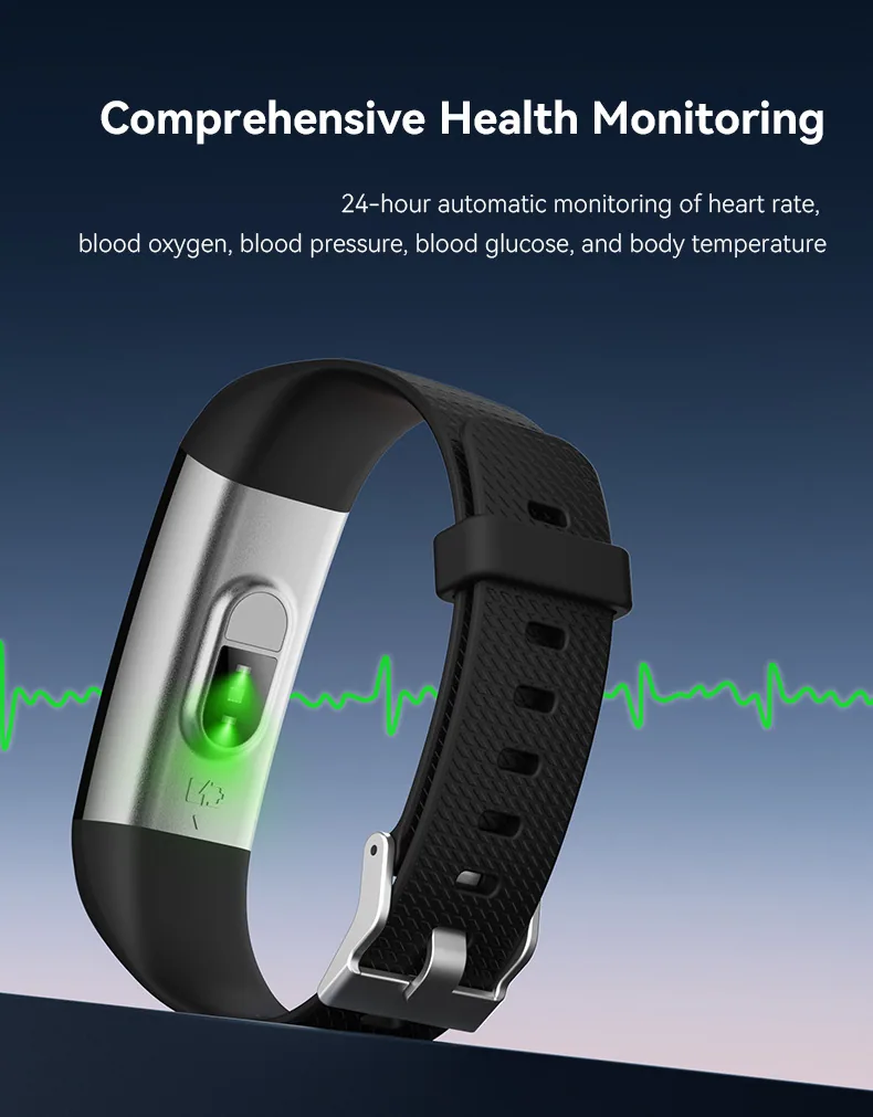 S5 smart watch heart rate monitor fitness tracker 12