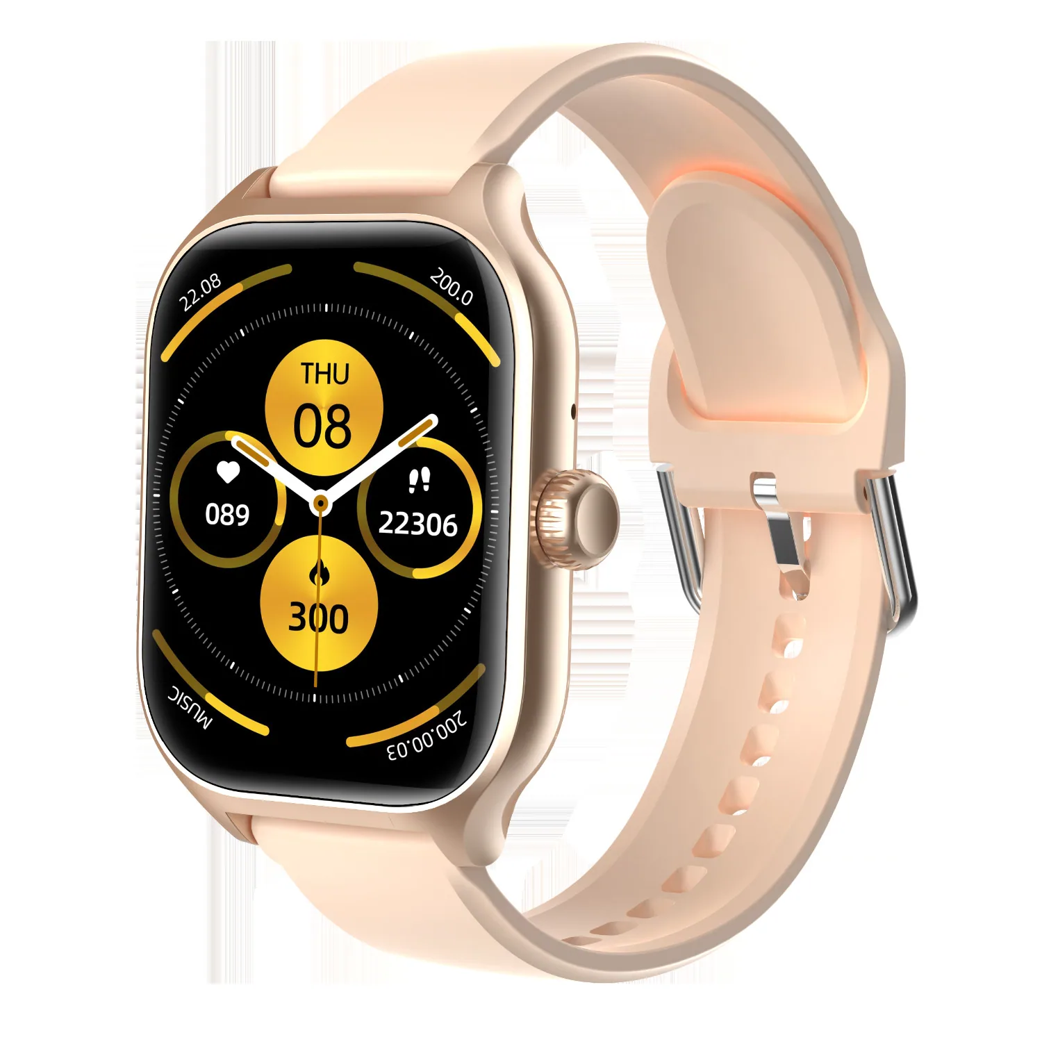 Sports smart watch J10 mens and womens heart rate multi-function bracelet student electronic watch for Android ios - Bracelets & Bangles 2
