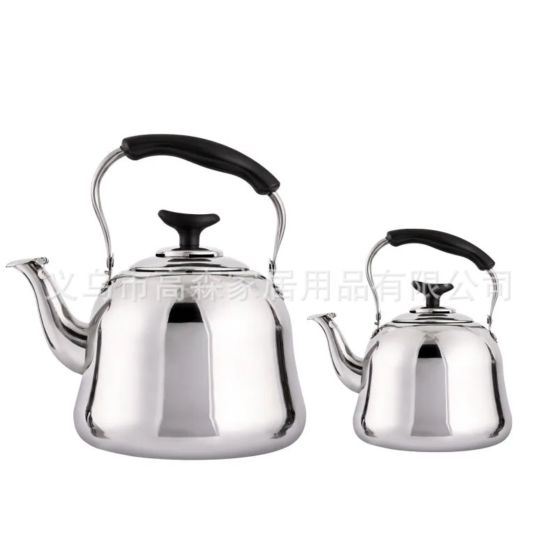 Spot 304 stainless steel household Zhongbao teapot gas induction cooker universal double bottom non-magnetic factory direct sale 3