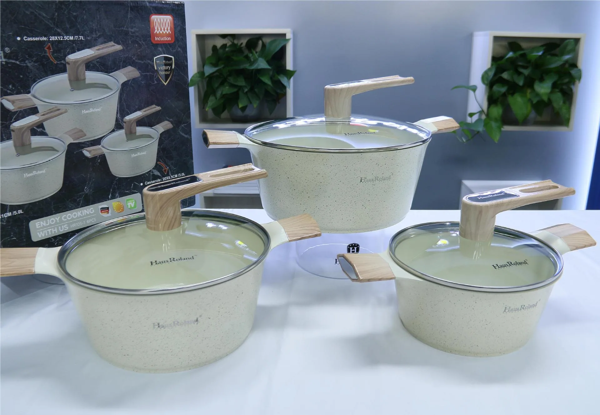 Maifanshi non-stick pan soup pot saucepan gift aluminum pot cover pot 2