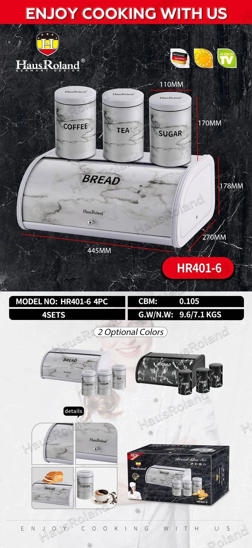 HausRoland s cross-border bread storage tanks for wholesale baking 6