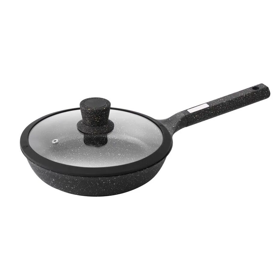 HausRoland aluminum die-casting frying pan multi-function frying pan frying steak barbecue pancake pan frying egg pan cross-bord 5