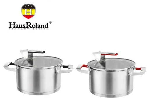 HausRoland stainless steel soup pot, domestic gas thickened soup pot, cross-border export pot, steamed noodles, Congee pot 5