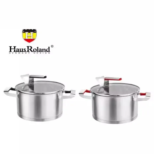 HausRoland stainless steel soup pot, domestic gas thickened soup pot, cross-border export pot, steamed noodles, Congee pot