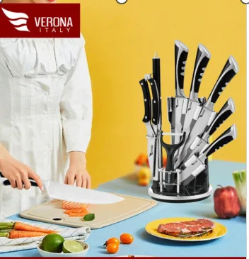 HausRoland Cross border Tool Set 9-piece Kitchen Knife Gift Set 5