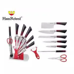 HausRoland foreign trade spot stainless steel 9-piece set of cutting tools, kitchen and household full set of cutting tools, kit 2