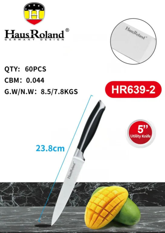 HausRoland Stainless Steel Kitchen Fruit Knife Chef's Knife Fruit Knife Knife Knife 8
