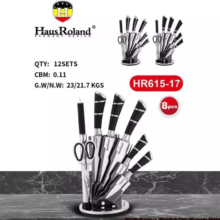 HausRoland Kitchen Cutlery Stainless Steel Set 8-Piece Set 5