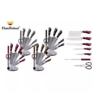 HausRoland Kitchen Knife Set of 8 Pieces Stainless Steel Household Kitchen Knife Gift Set Kitchen 2