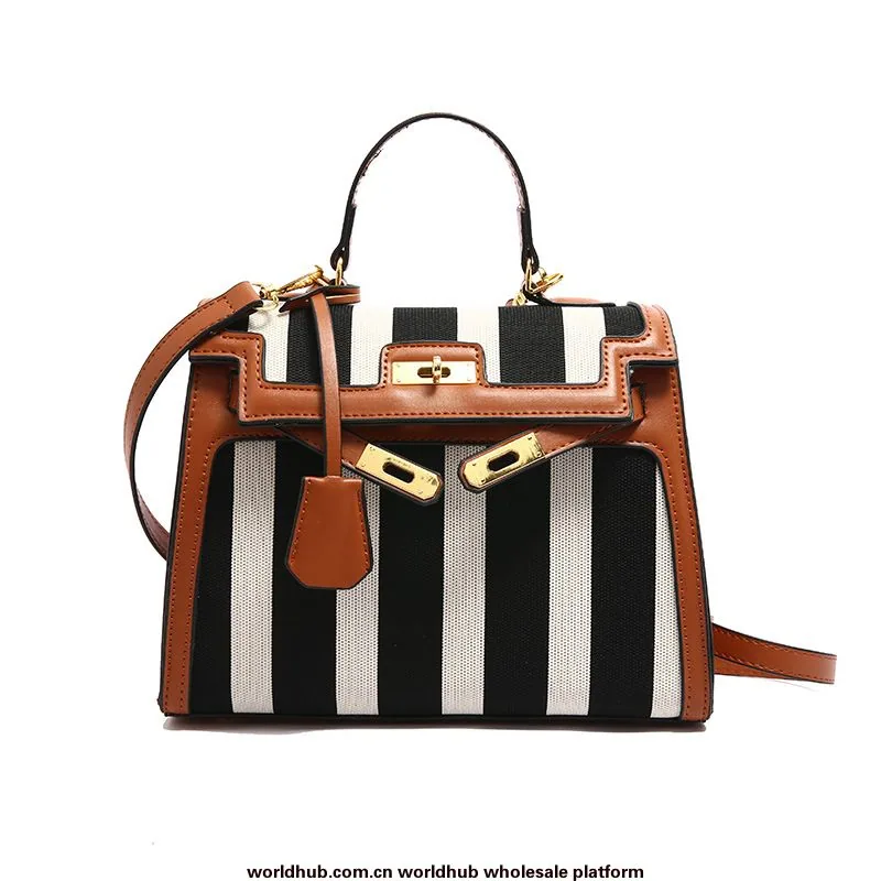 bagslock girl kelly bag hand-to-arm solid color shoulder crossbody bag 2024 texture spliced women's bag 2