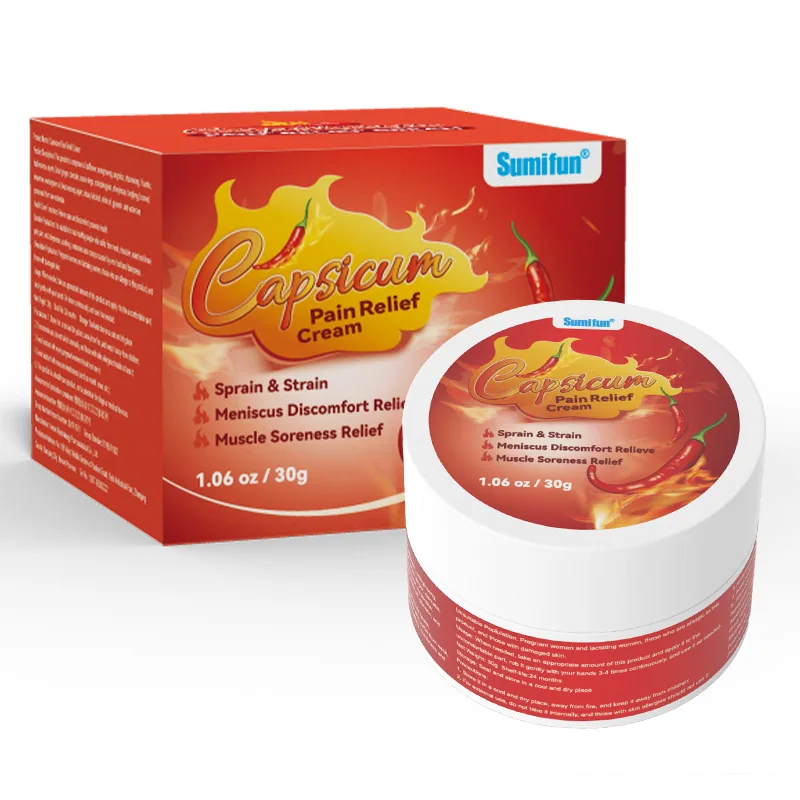 sumifun Amazon cross-border plaster joint pain cream cervical knee pain cream chili labor cream k20081 7