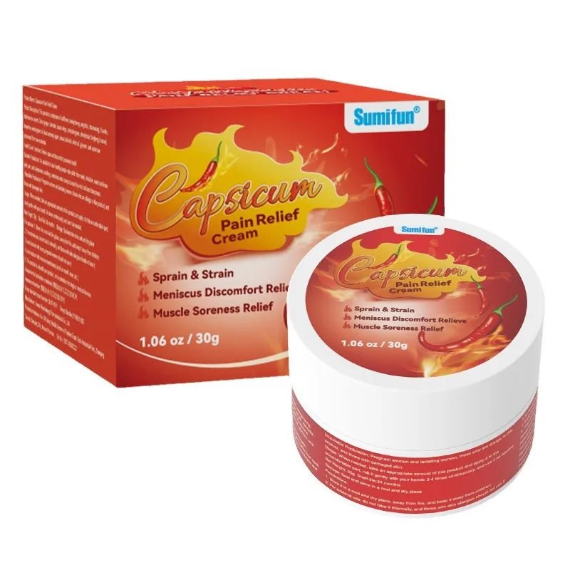 sumifun Amazon cross-border plaster joint pain cream cervical knee pain cream chili labor cream k20081 2