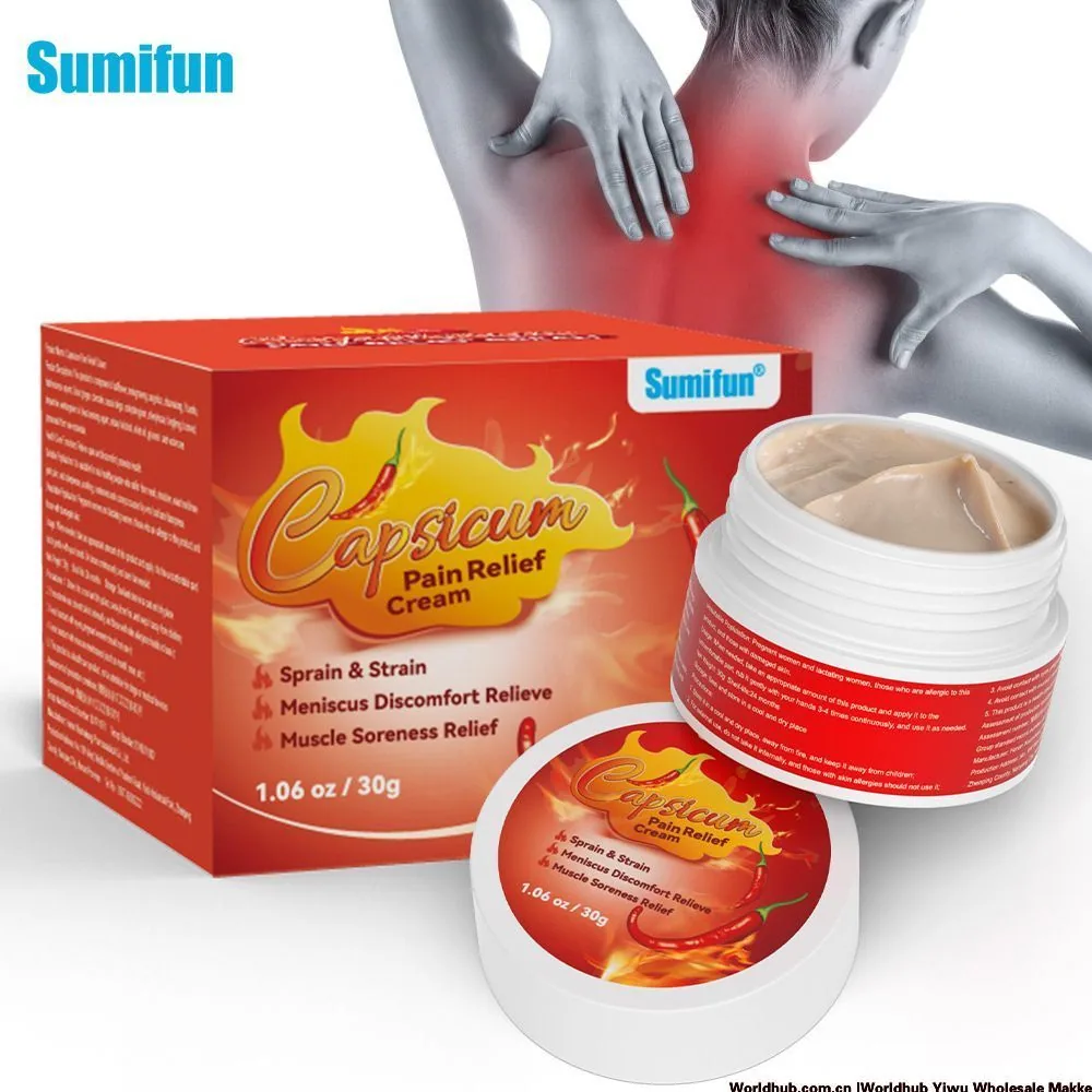 sumifun Amazon cross-border plaster joint pain cream cervical knee pain cream chili labor cream k20081