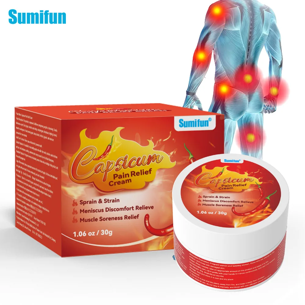 sumifun Amazon cross-border plaster joint pain cream cervical knee pain cream chili labor cream k20081 16