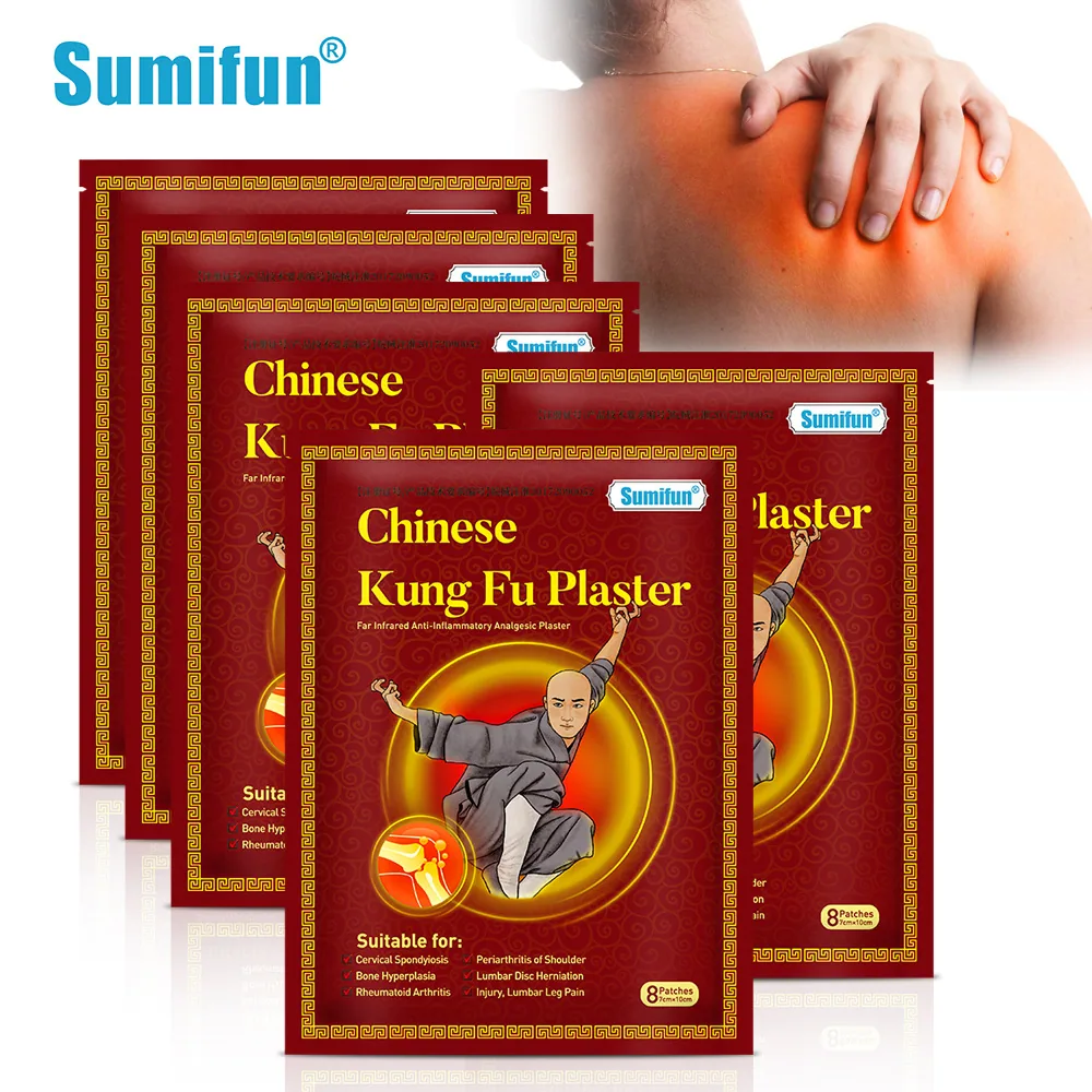 Sumifun Cross-border Plaster AliExpress wish Joom Shaolin Kung Fu Patch Plaster Patch Bag 8 Patch K04101 8