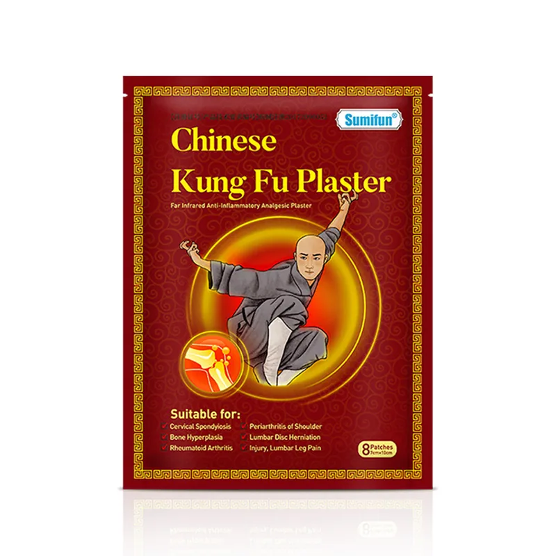 Sumifun Cross-border Plaster AliExpress wish Joom Shaolin Kung Fu Patch Plaster Patch Bag 8 Patch K04101 2
