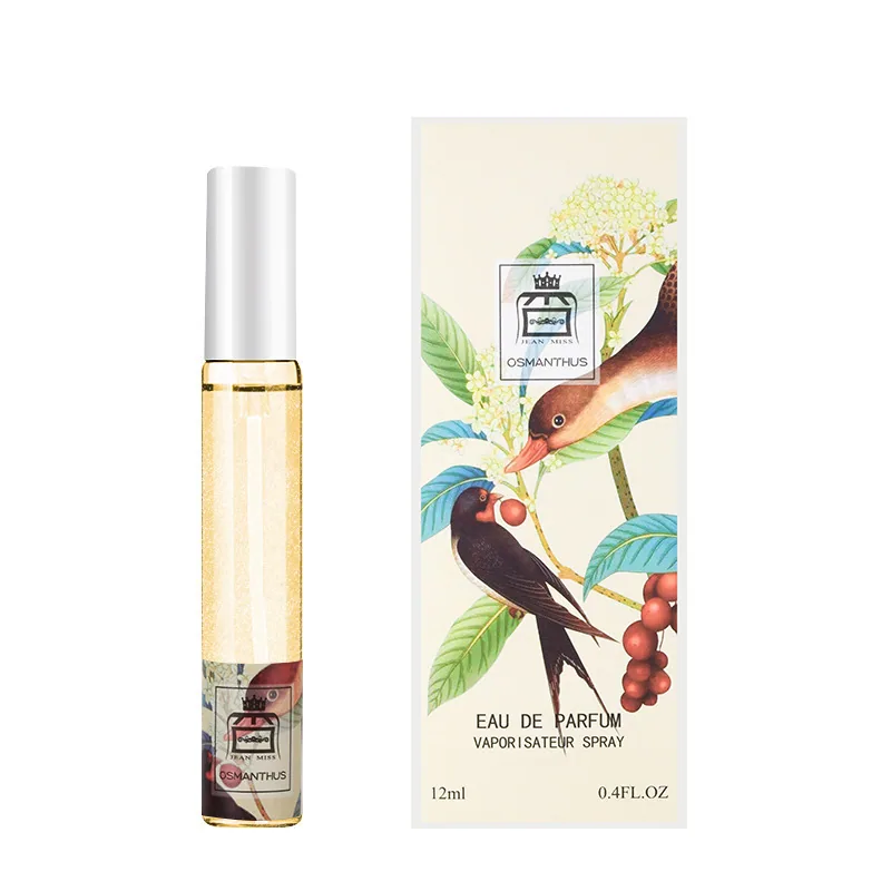 Genuine men's and women's perfume wholesale 12ml cross-border hot wholesale niche test tube cocoa blue wind chime Q version perf 34