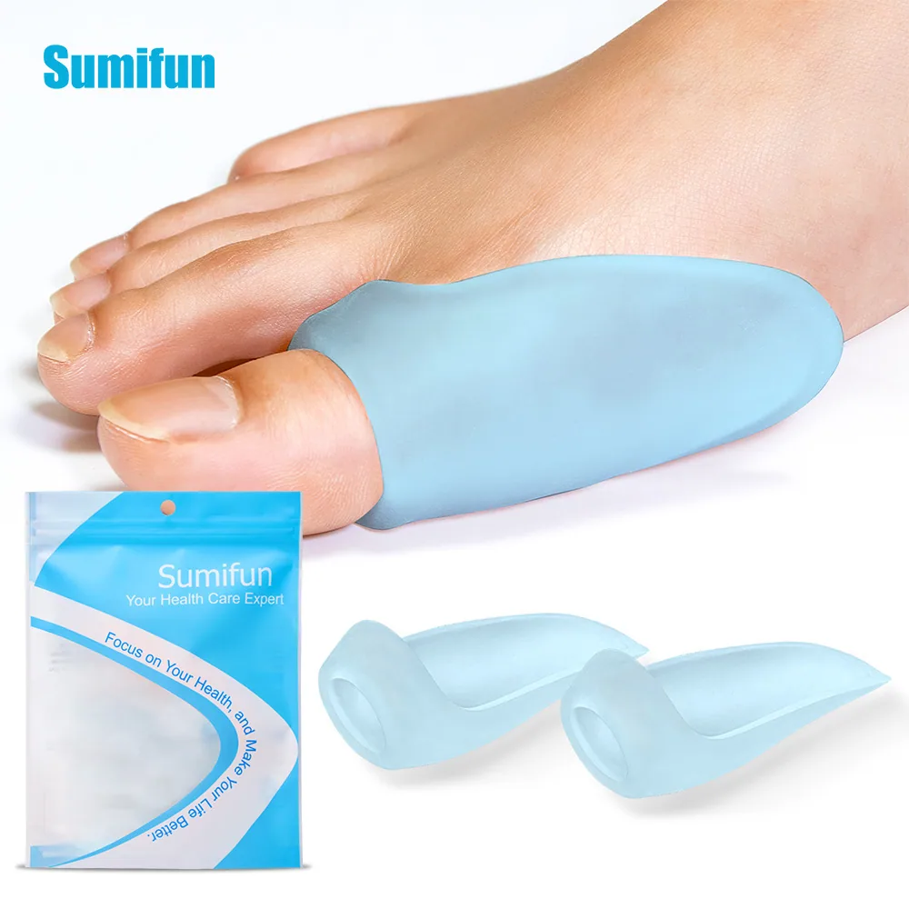 sumifun cross-border big foot bunionitis silicone bunion protective cover big toe deformed toe silicone QH003 4