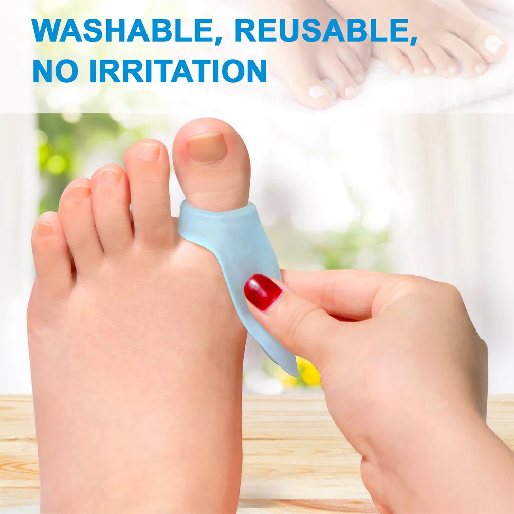 sumifun cross-border big foot bunionitis silicone bunion protective cover big toe deformed toe silicone QH003 10