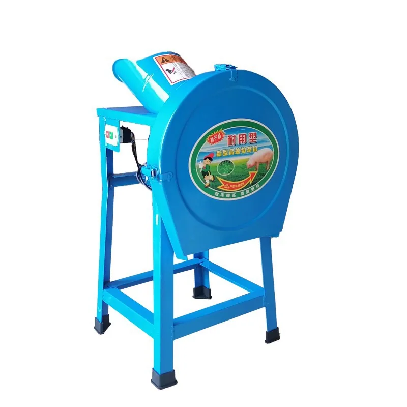 Electric lawn mower, grass shredder, grass mill, small household cattle and sheep breeding, pig and vegetable crusher, feed mach 3