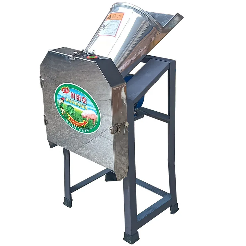 Electric lawn mower, grass shredder, grass mill, small household cattle and sheep breeding, pig and vegetable crusher, feed mach