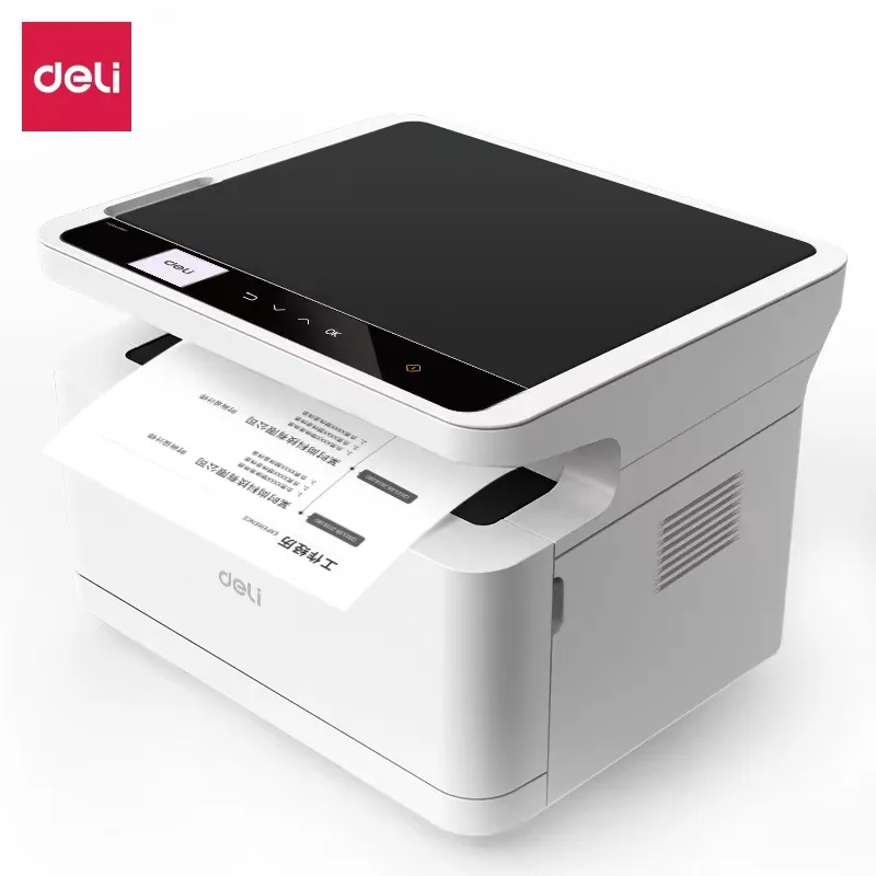 Deli M2000 black and white laser high-speed printing copy scanning all-in-one machine for office and home use 6